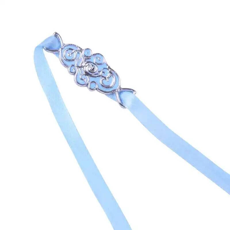 Cosplay Prop - 1 個悪魔栽培の団長 Lan Wangji ヘアアクセサリーヘッドバンドコスプレ小道具の装飾男性少年クリスマスギフト