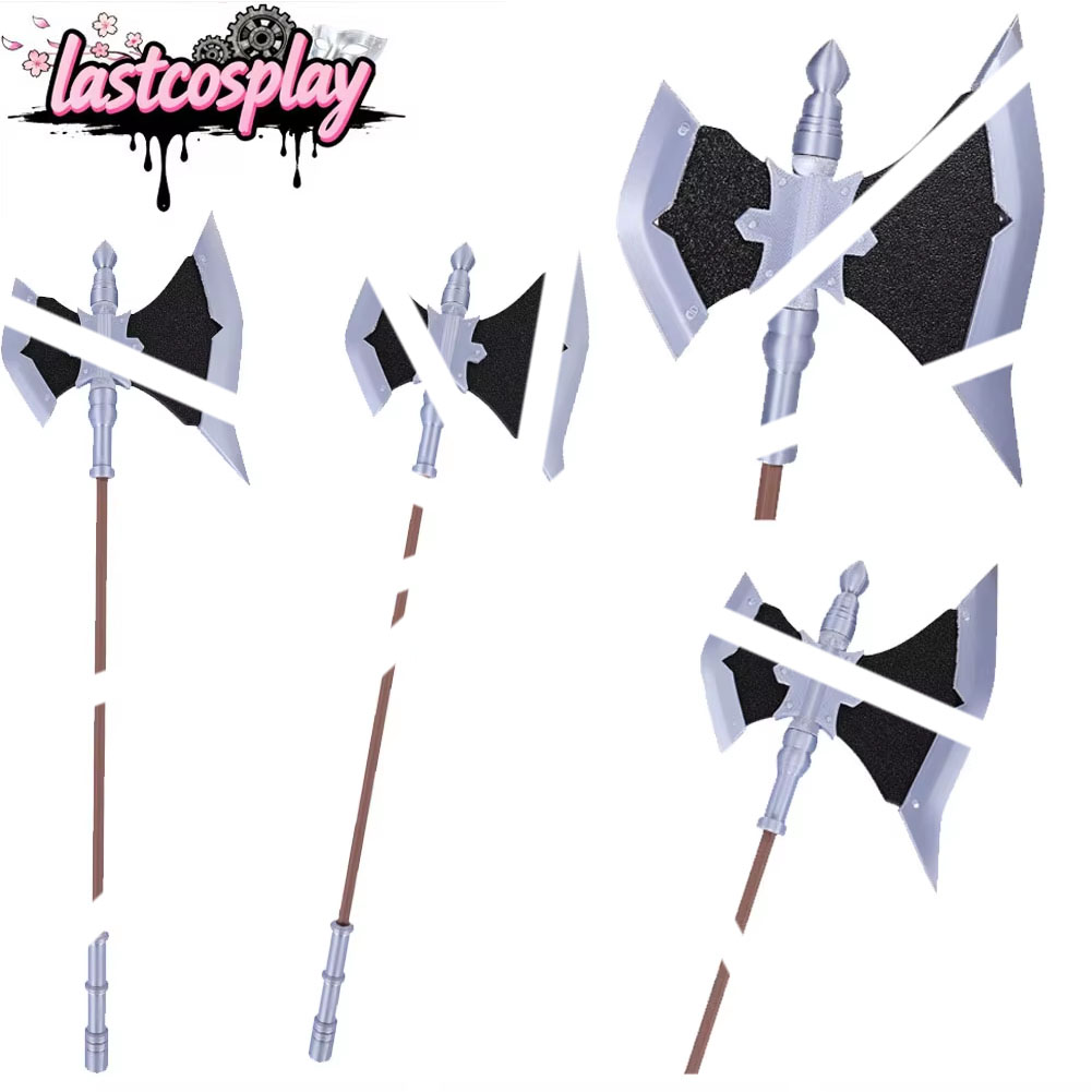 Cosplay Prop Axe - スタークコスプレプラスチック斧小道具アニメファンタジア大人のコスチュームアクセサリー飾りハロウィンカーニバルパーティー変装小道具