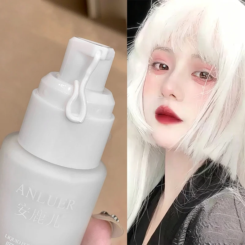 Cosplay Prop Primer - マットホワイトリキッドファンデーションメイクアップ 防水＆長持ち ビルド可能なカバー力 プライマー＆コンシーラースティック ハロウィンコスプレ用