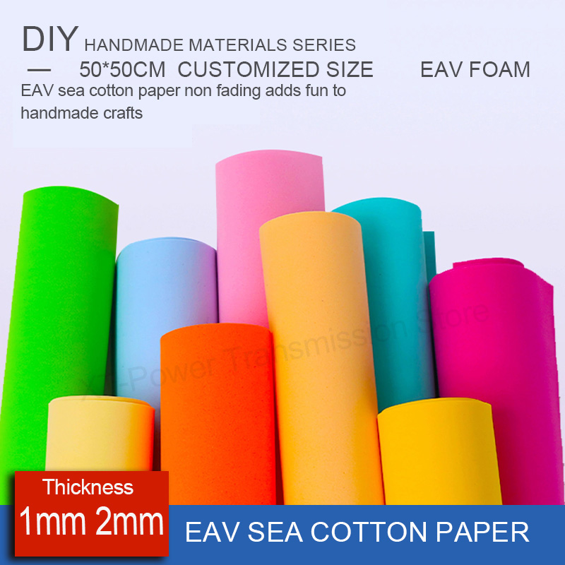 Cosplay Props Eva Foam - 10枚 厚さ1mm 2mm カラーEVAフォームボード ネット有名 インス風リボン