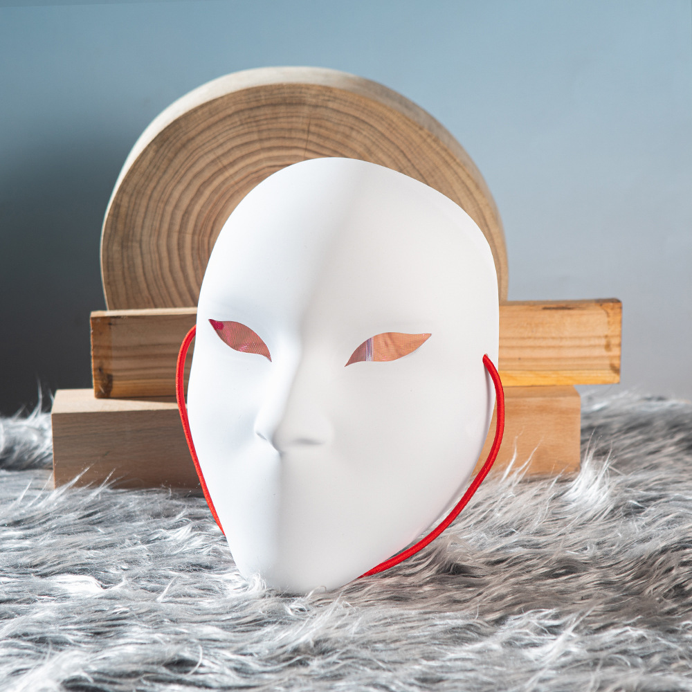 Cosplay Prop Paint - ホワイトブランク Diy アート絵画フェイスカバーマスク女性男性ハロウィン仮装仮装パーティーコスプレイベントドレスアップ小道具
