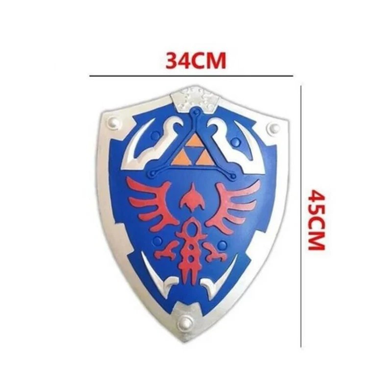 Cosplay Material For Prop - ハイリアの盾 コスプレ小道具 青い剣 シールド PVC素材