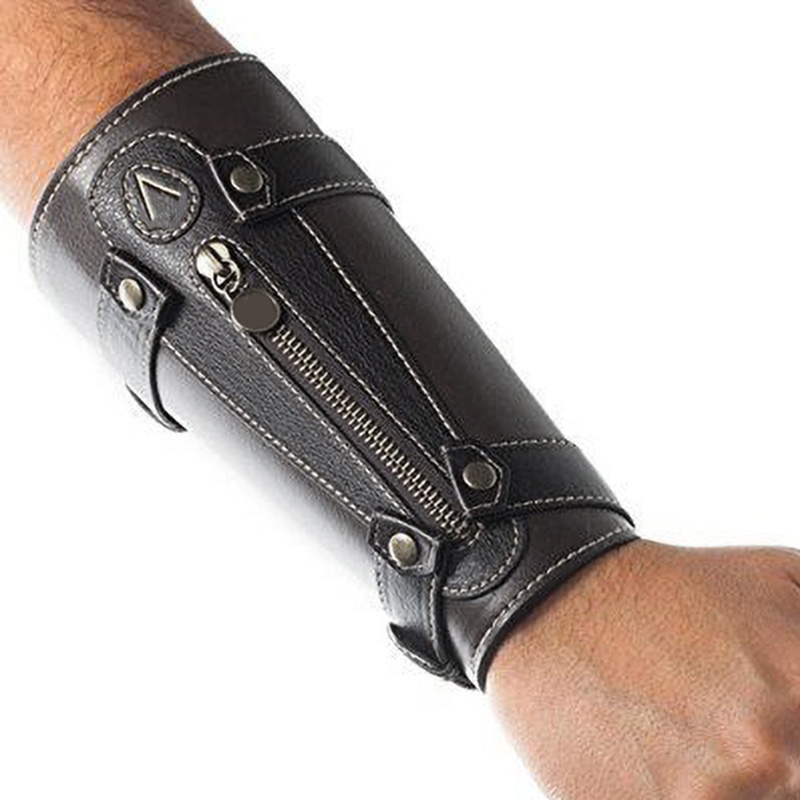 Cosplay Prop Knife - 中世隠し刃リストアームアーマーナイフ剣スリーブカフガントレットブレイサーエドワードコスプレ衣装小道具
