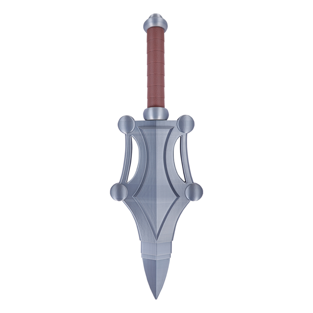 ファンタジア彼コスプレシルバープラスチックナイフ小道具男 2 - Cosplay Prop Knife のレビューと価格