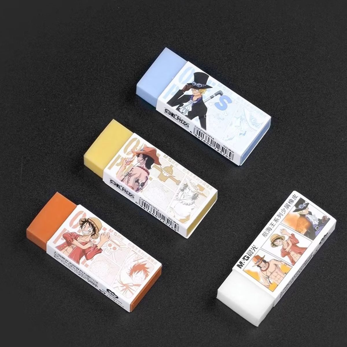 ワンピースをテーマにした美しい4B消しゴム 軽量パステルマカ - Cosplay Prop Designer のレビューと価格