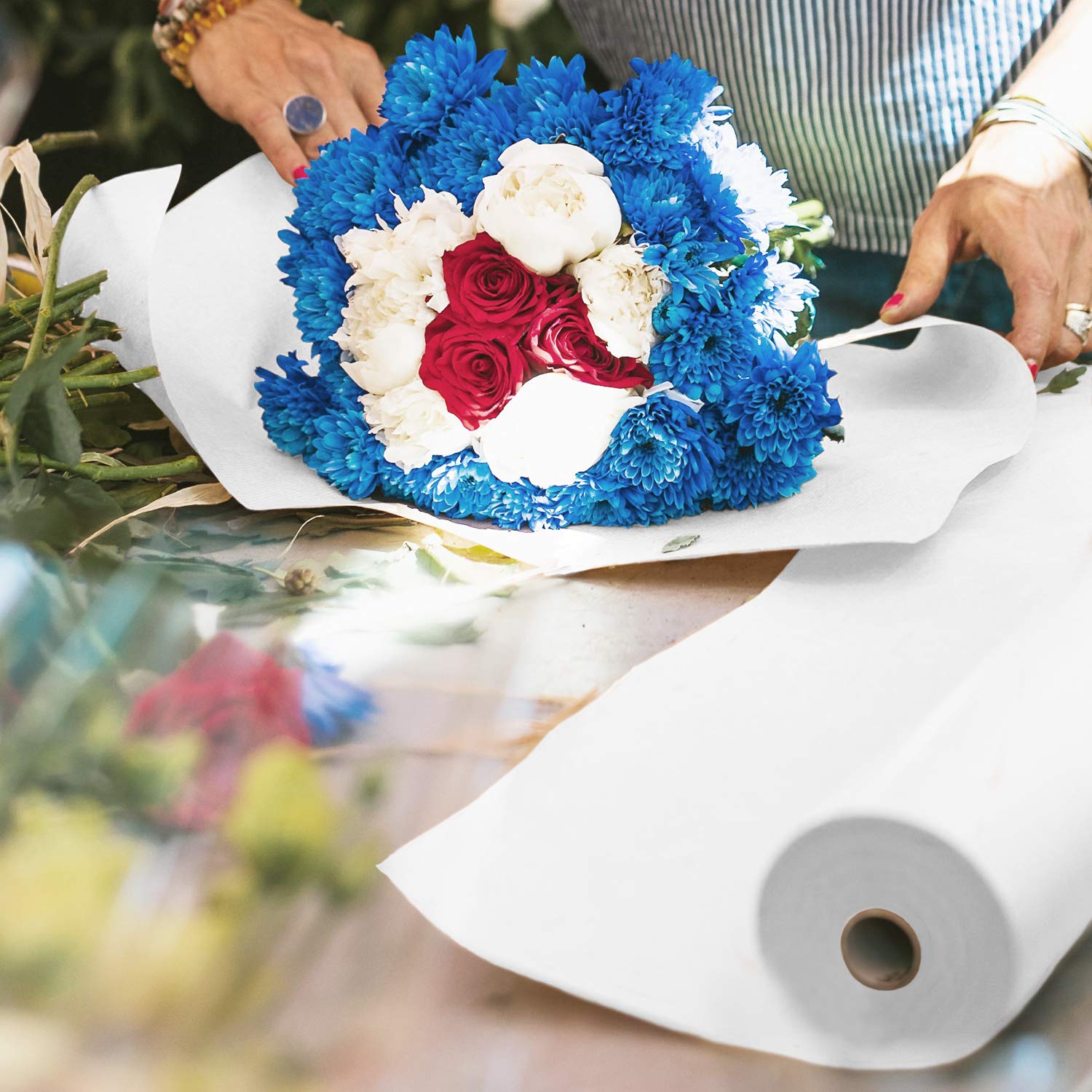 結婚式や誕生日パーティーのためのクラフト紙のロール,白,黒, - Craft Foam Roll のレビューと価格