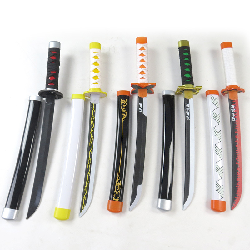 デーモンスレイヤー炭治郎コスプレ小道具ナイフ 42 センチメ - Cosplay Prop Knife のレビューと価格