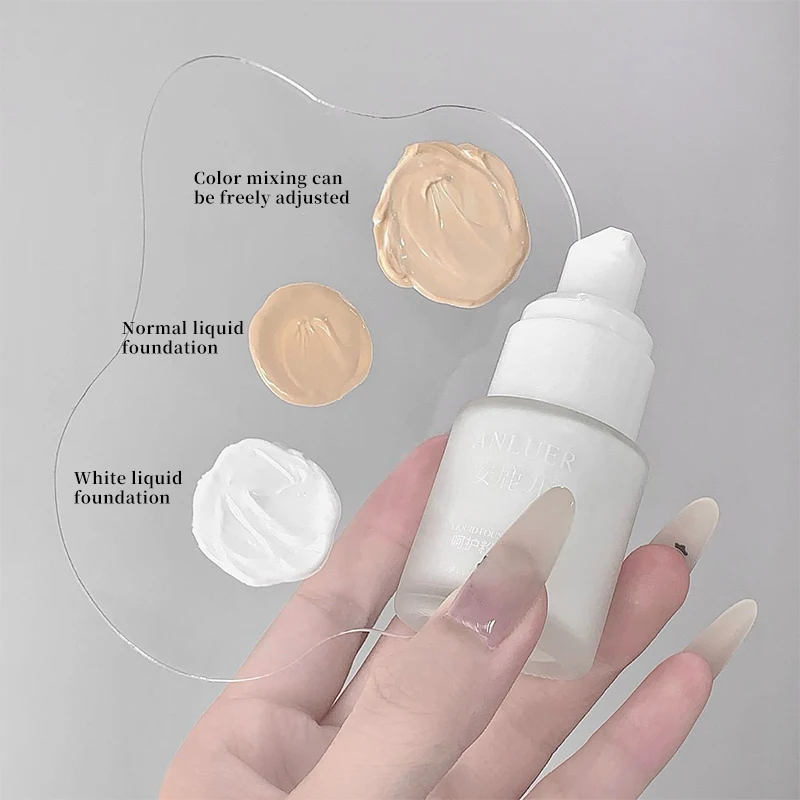 マットホワイトリキッドファンデーションメイクアップ 防水＆長 - Cosplay Prop Primer のレビューと価格