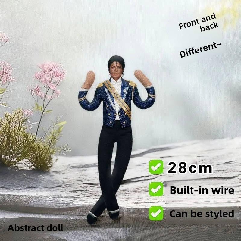 マイケル・ジャクソン コスプレ小道具人形 ぬいぐるみフィギュ - Cosplay Prop Designer のレビューと価格