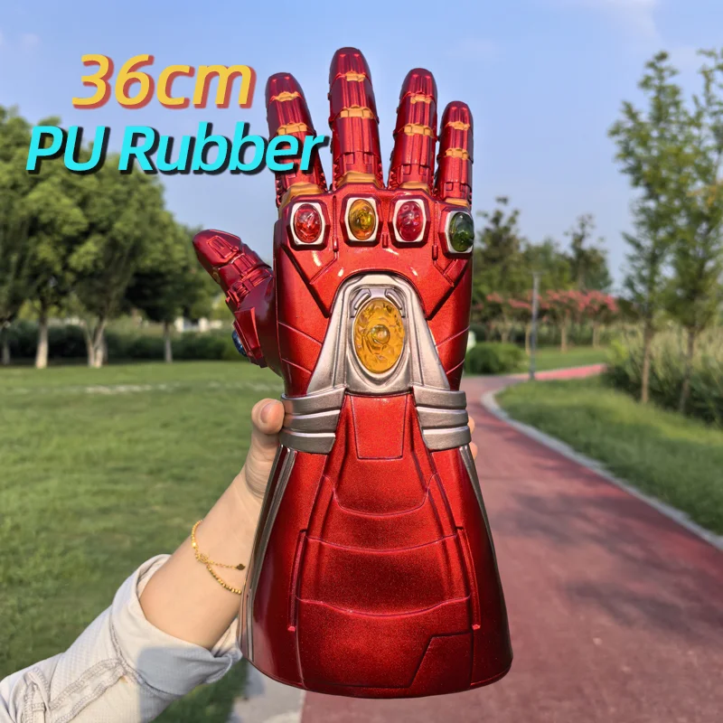 1:1 スーパーヒーローガントレットゴールデン手袋ウォーライ - Cosplay Prop Axe のレビューと価格