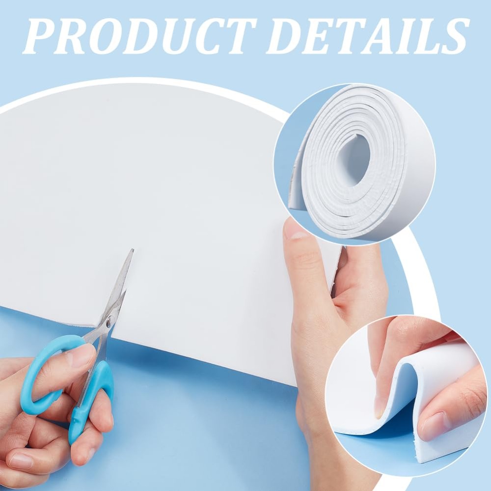 粘着性のあるEVAフォームロール アート用品、ペーパースクラ - Craft Foam Roll のレビューと価格