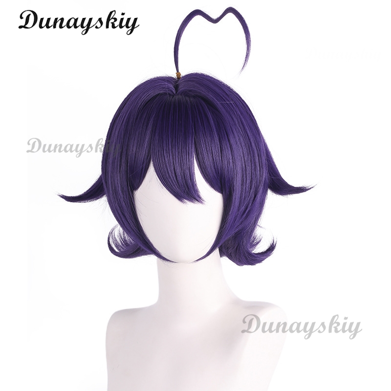 魔法少女ヒラギ・ウテナのコスプレウィッグ紫ショートヘアマギア - Cosplay Floating Prop のレビューと価格