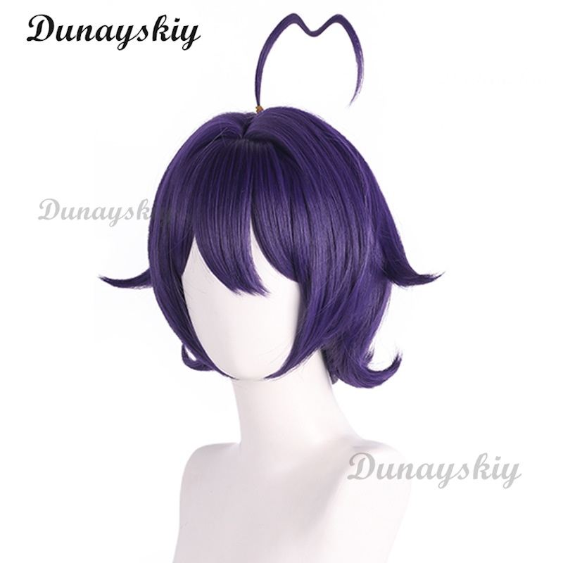魔法少女ヒラギ・ウテナのコスプレウィッグ紫ショートヘアマギア - Cosplay Floating Prop のレビューと価格