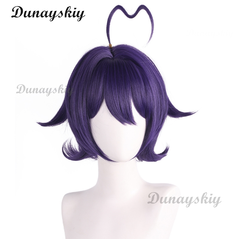魔法少女ヒラギ・ウテナのコスプレウィッグ紫ショートヘアマギア - Cosplay Floating Prop のレビューと価格
