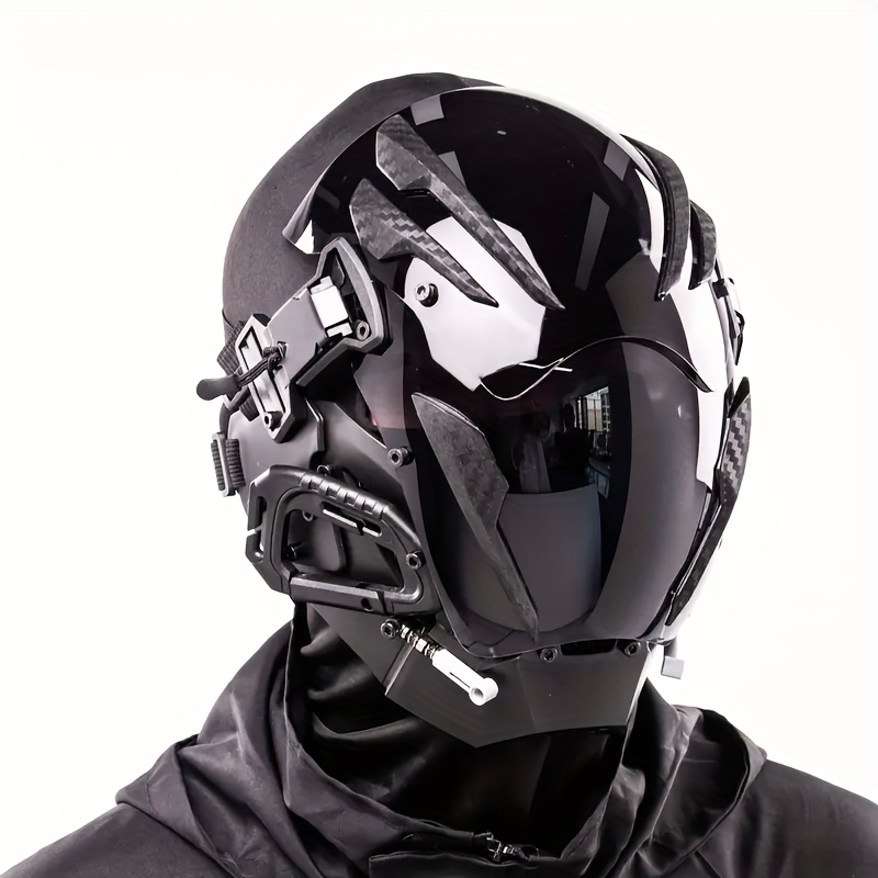 サイバーパンク風未来マスク、プレミアムユニークヘルメットデザ - Cosplay Prop Designer のレビューと価格