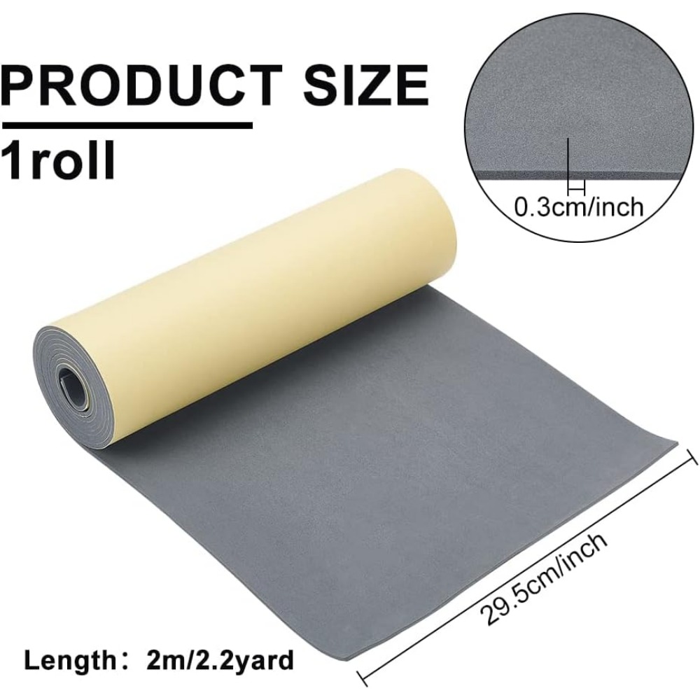 厚さ3mm 78.7x11.8インチの自己粘着EVAフォーム - Craft Foam Roll のレビューと価格