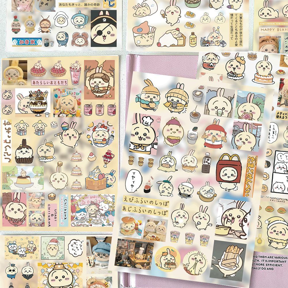うさぎカットフィルムステッカー、昔ながらで可愛いDIY素材防 - Cosplay Material For Prop のレビューと価格