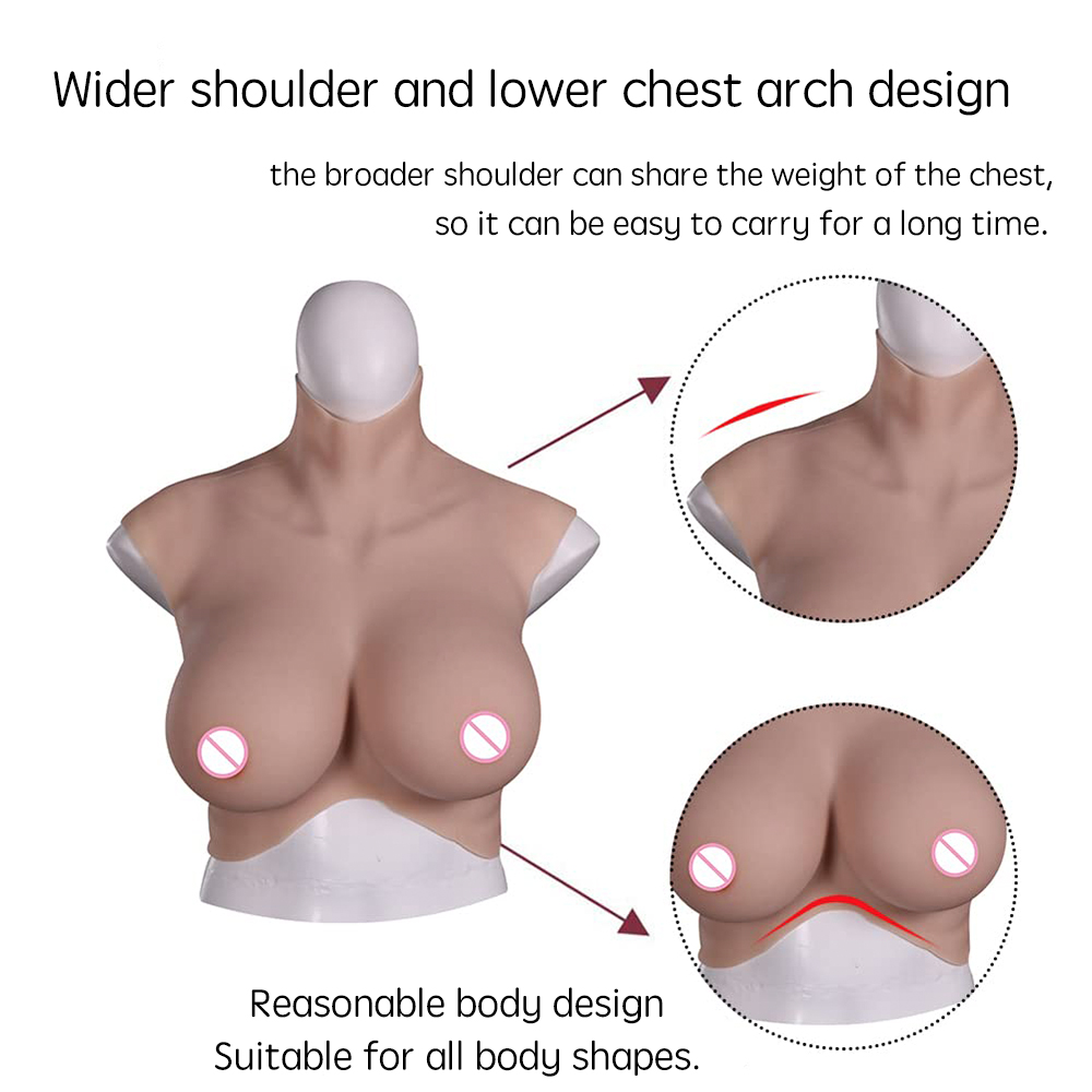 男性のための偽の乳房,人工乳房の充填,女性のためのシリコーン - Cosplay Prop Filler のレビューと価格