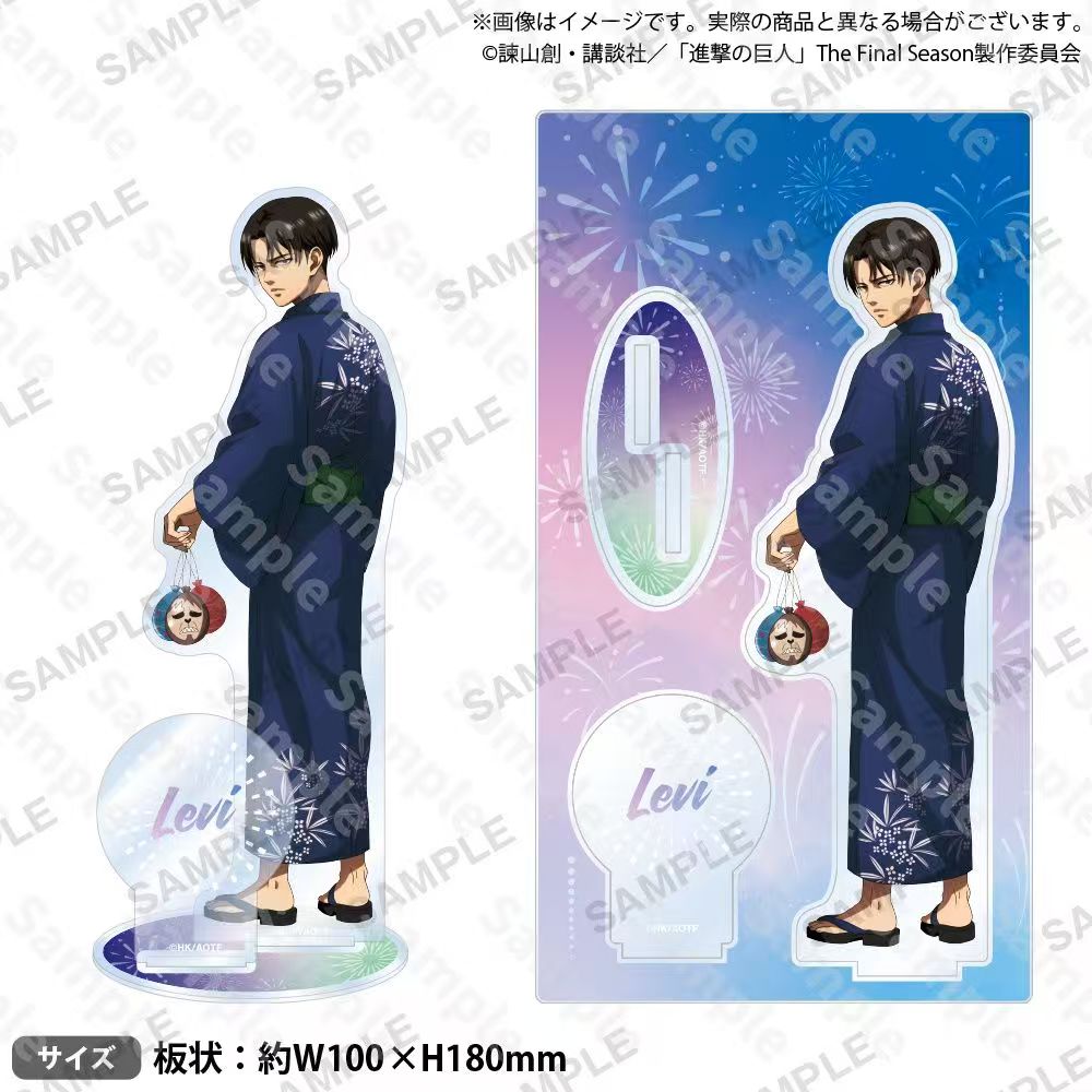 アタキング・ジャイアンツ リヴァイ フィギュア アクリルスタ - Cosplay Prop のレビューと価格