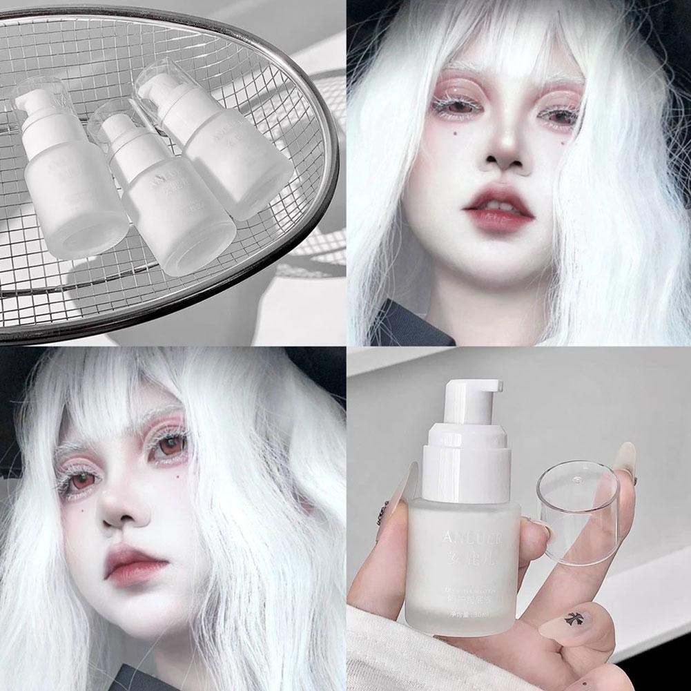 マットホワイトリキッドファンデーション、ウォータープルーフ、 - Cosplay Prop Primer のレビューと価格