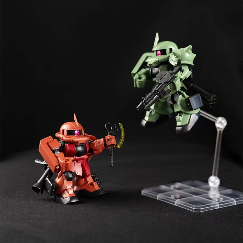 猛山モデルSDCS量産型グリーンレッドザク2アクションフィギ - Bandai Gundam Hg のレビューと価格