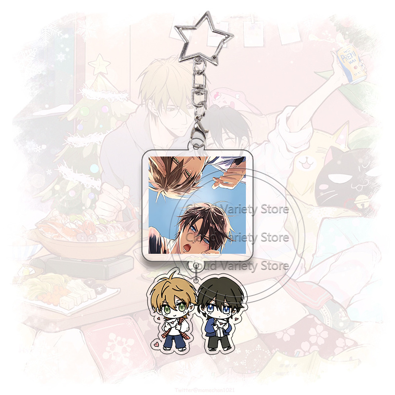 Dakaichi アクリルキーホルダー Yaoi BL アニ - Cosplay Floating Prop のレビューと価格
