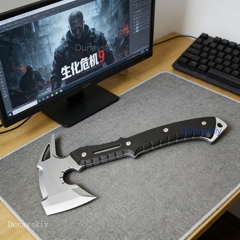 Re9 REQ レオンコスプレ イビルレクイエム レオンレオ - Cosplay Prop Axe のレビューと価格