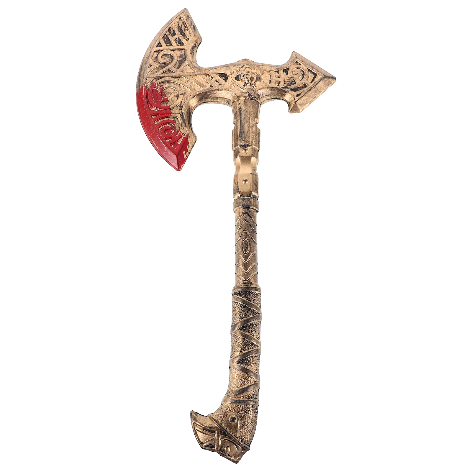 偽の斧リアルなバイキング斧プロップハロウィンコスチューム中世 - Cosplay Prop Axe のレビューと価格