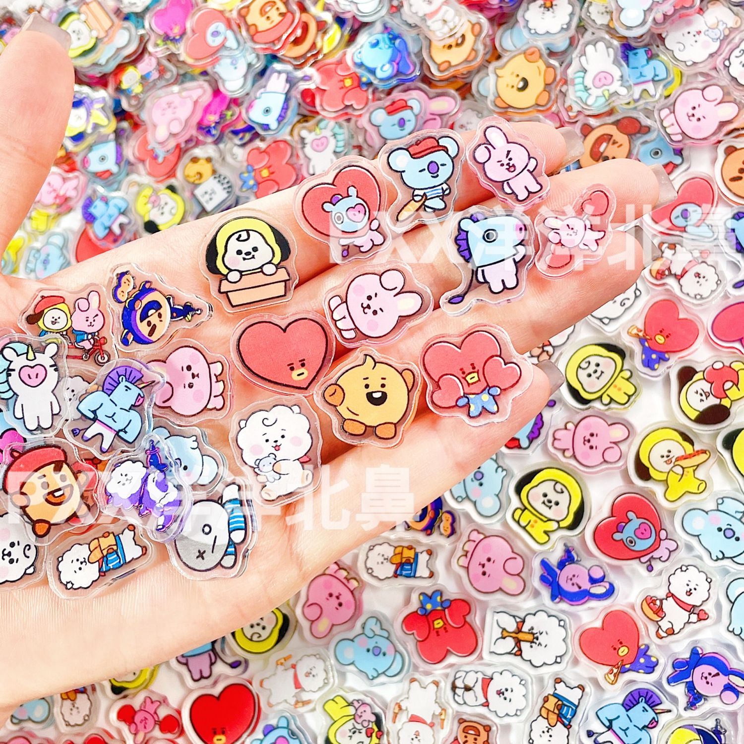 100個入り BT21 BTS シングルレイヤー 2cm ア - Cosplay Material For Prop のレビューと価格