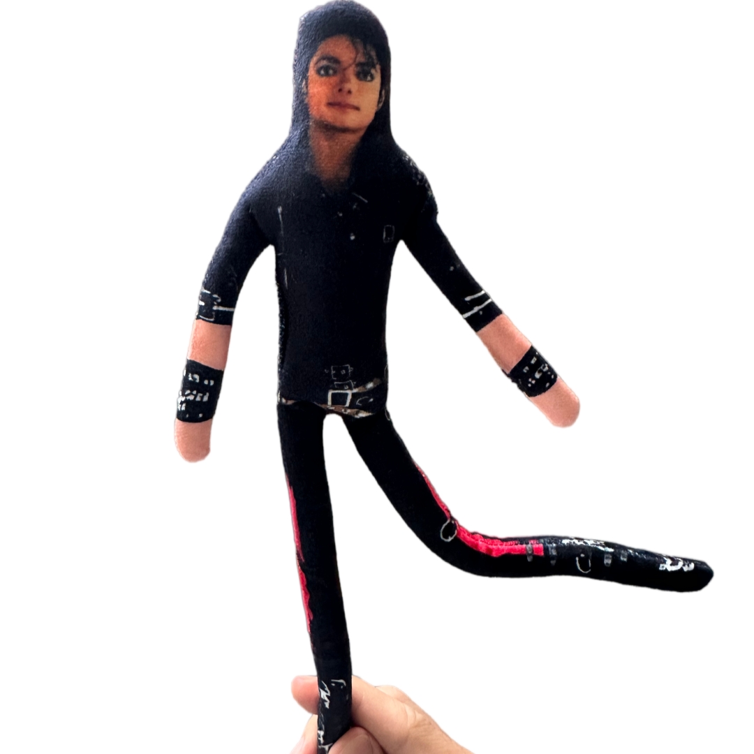1-6 個マイケル・ジャクソンコスプレ小道具人形ぬいぐるみフ - Cosplay Prop のレビューと価格
