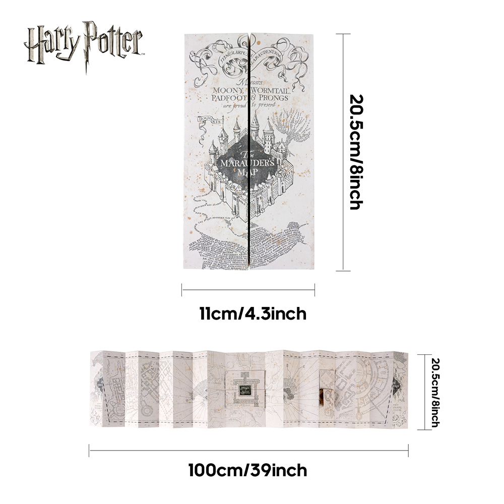 1PC マローダーズ魔法学校の地図魔法のコスプレ小道具映画ア - Cosplay Prop のレビューと価格